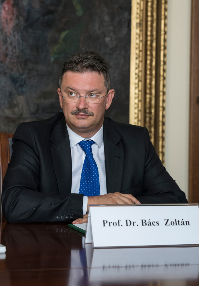 Prof. Dr. Zoltán Bács, Chancellor of the University of Debrecen 