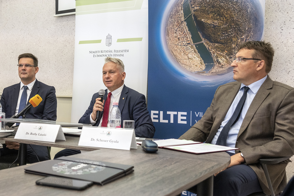 ELTE receives funding in the Thematic Excellence Programme - Press conference, 10 September 2019
