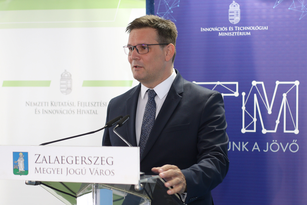 Birkner Zoltán, a Nemzeti Kutatási, Fejlesztési és Innovációs Hivatal elnöke  (Fotó: Seres Péter)