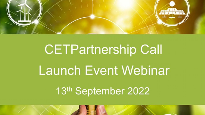 CETPartnership Joint Call 2022 Infoday