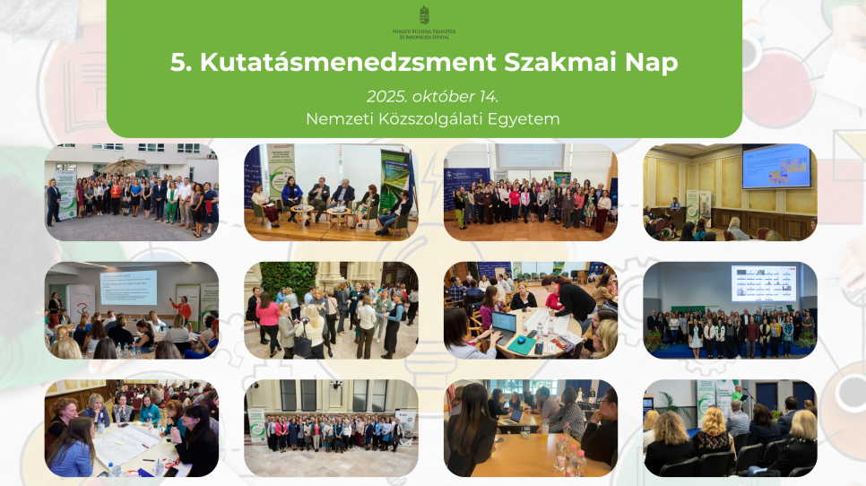 5. Kutatásmenedzsment Szakmai Nap (2025. szeptember 14.)