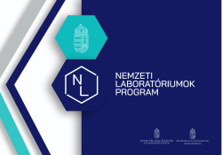 Nemzeti Laboratóriumok Program kiadvány