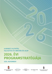 A Nemzeti Kutatási, Fejlesztési és Innovációs Alap 2026. évi programstratégiája