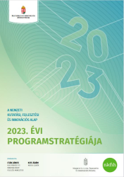 A Nemzeti Kutatási, Fejlesztési és Innovációs Alap 2023. évi programstratégiája