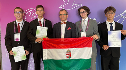 Az Európai Űrügynökség különdíjával és egy egészségügyi innovációs különdíjjal tértek haza a magyar fiatalok a németországi innovációs EB-ről / Fotó: Magyar Innovációs Szövetség
