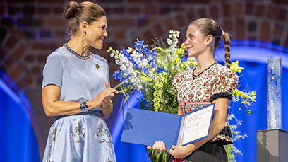 Történelmi siker: Ivánka Laura első magyarként nyert díjat a Stockholm Junior Water Prize világdöntőjén - Fotó: Jonas Borg / Stockholm Water Foundation